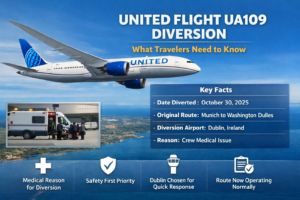united flight ua109 diversion