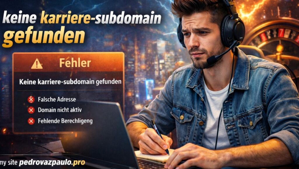 keine karriere-subdomain gefunden